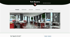 Desktop Screenshot of ilersigorta.com